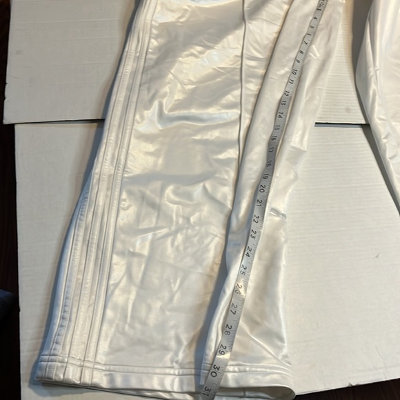 adidas White Wide Leg Pants - Picture 15 of 16